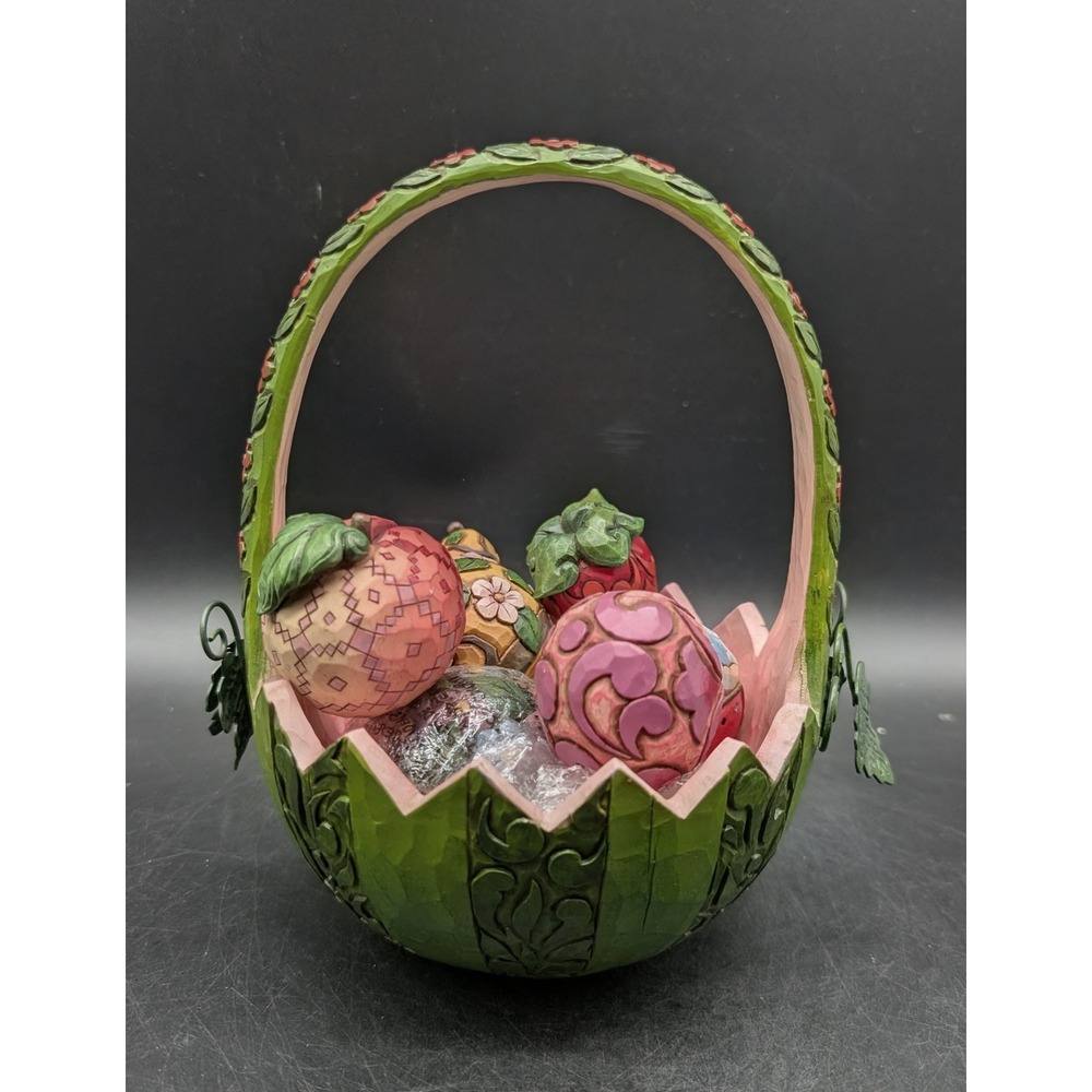 Jim Shore Heartwood Creek A Taste Of Summer's Goodness Fruit Basket 4009234